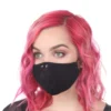 Western Fashion Face Mask Punk Criss-cross Rivet COVID Masks & Gear