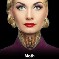 Tinsley Transfers Moth Tattoos & Tattoo Effects 7 Tinsley Transfers Moth Tattoos & Tattoo Effects