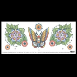 Tinsley Transfers Moth Tattoos & Tattoo Effects