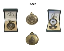 Sigma Impex Inc. Masonic Pocket Watch Open Faced