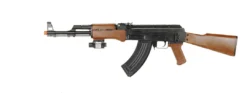 UK Arms AK-47 Spring Rifle W/ Laser Guns & Holsters
