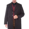 Scully Range Wear Steampunk & Victorian Black Frock Coat