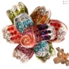 Ceci Jewelry, Inc. Bracelets & Rings Ring Rhinestone Flower Multicolor