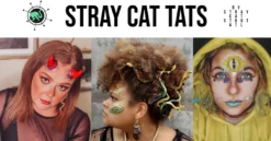 Stray Cat Strut ATL Prosthetics 3-D Transfers 3rd Eye Cat/Demon/Monster