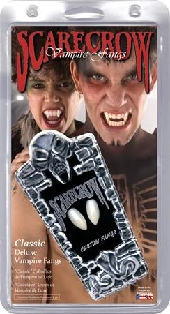 Scarecrow Classic Custom Fangs Boxed Fake Teeth And Mouth Effects