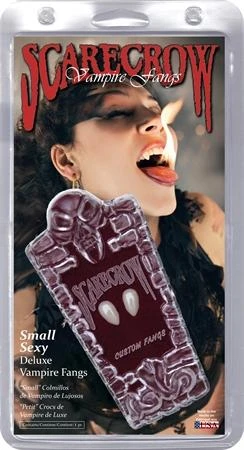 Scarecrow Fake Teeth And Mouth Effects Small Sexy Custom Fangs Boxed