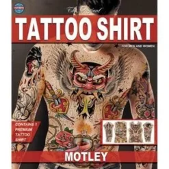 Tinsley Transfers Tattoos & Tattoo Effects Motley Tattoo Shirt