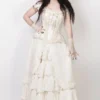 The Corset Company Steampunk & Victorian Ivory Long Victorian Inspired Skirt 2 The Corset Company Steampunk & Victorian Ivory Long Victorian Inspired Skirt