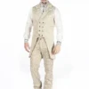 Pentagramme Gothique Gold Waistcoat Gothic Aristocrat