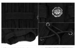 Western Fashion Steampunk Puff Sleeve Blouse