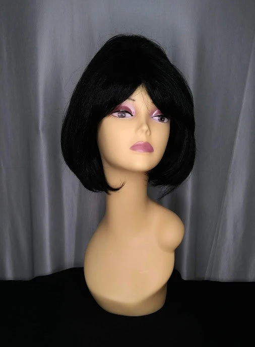 West Bay Black Beehive Wig Naturals 4 West Bay Black Beehive Wig Naturals