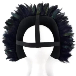 Zucker Burlesque Headdress Sequin And Feather