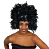 Zucker Burlesque Headdress Sequin And Feather