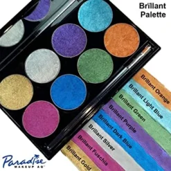 Mehron Paradise Palettes 17 Mehron Paradise Palettes