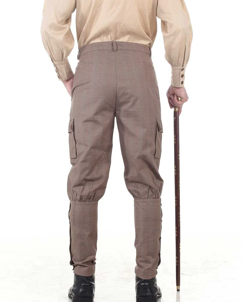 Pirate Dressing Architect Gaiter Pants - Checkered 4 Pirate Dressing Architect Gaiter Pants - Checkered