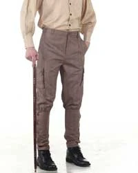 Pirate Dressing Architect Gaiter Pants - Checkered