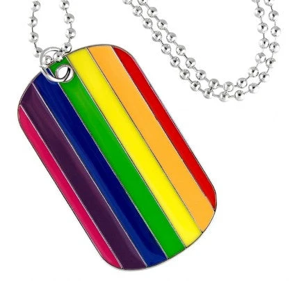 AABStyle PRIDE Dog Tag Necklaces & Earrings 3 AABStyle PRIDE Dog Tag Necklaces & Earrings