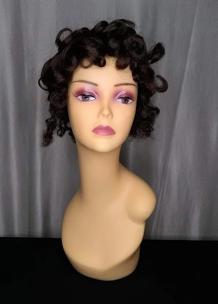 Alicia International Gibson Gal Wig Black 5 Alicia International Gibson Gal Wig Black