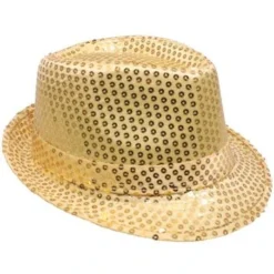 Buy 4 Store Sequin Hats Sequin Trilby Fedora In 4 Colors