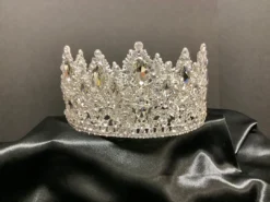 Empire Enterprise Rhinestone Crown 7" Diameter. Crowns & Tiaras