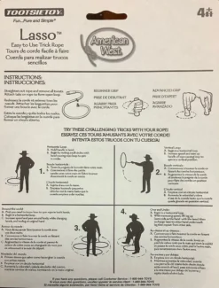 Costumes, Etc... Trick Lasso Western & Native American