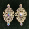 Ceci Jewelry, Inc. Necklaces & Earrings Earrings AB Rhinestone Oval Center 1 Ceci Jewelry, Inc. Necklaces & Earrings Earrings AB Rhinestone Oval Center