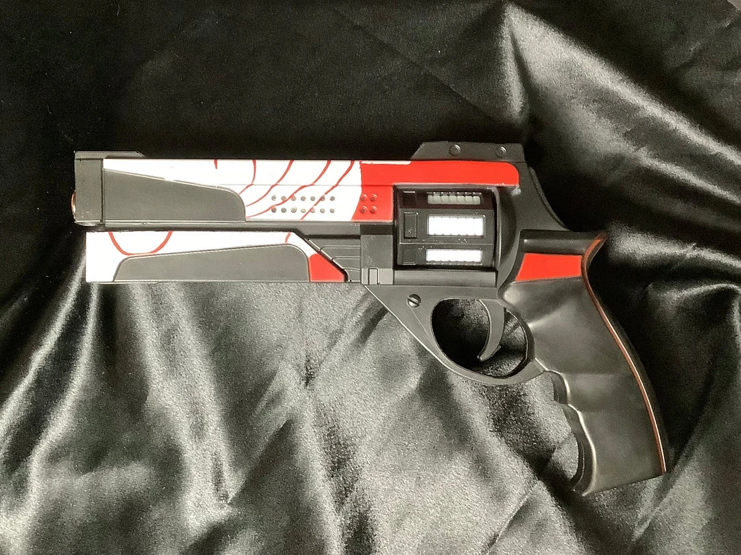 Top Quest Inc. Guns & Holsters Foam Fantasy Tech Pistol Black-White-Red 3 Top Quest Inc. Guns & Holsters Foam Fantasy Tech Pistol Black-White-Red