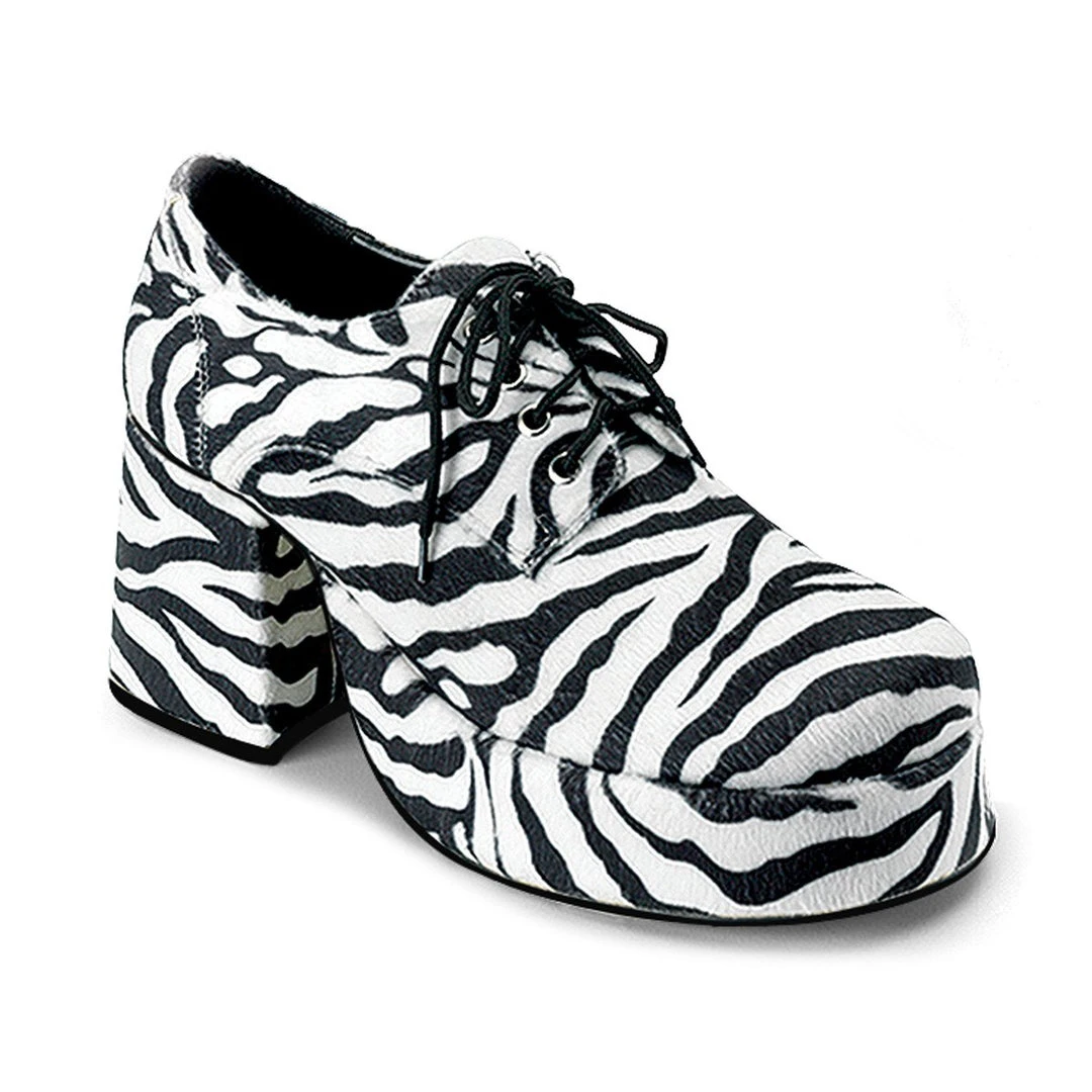 Ellie Shoes Platform Zebra Men's Shoes 3 Ellie Shoes Platform Zebra Men's Shoes