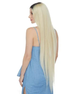 West Bay Black Raylyn Lace Front Wig