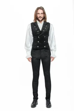 Pentagramme Gothique Pant Gothic Velvet Black