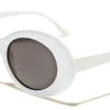 Forum Novelty White 60's Style Sunglasses 1 Forum Novelty White 60's Style Sunglasses