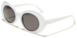 Forum Novelty White 60's Style Sunglasses