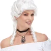 West Bay Grey & White Renaissance Lady Wig