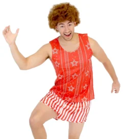 Costume Agent American Fitness Man Costume Set