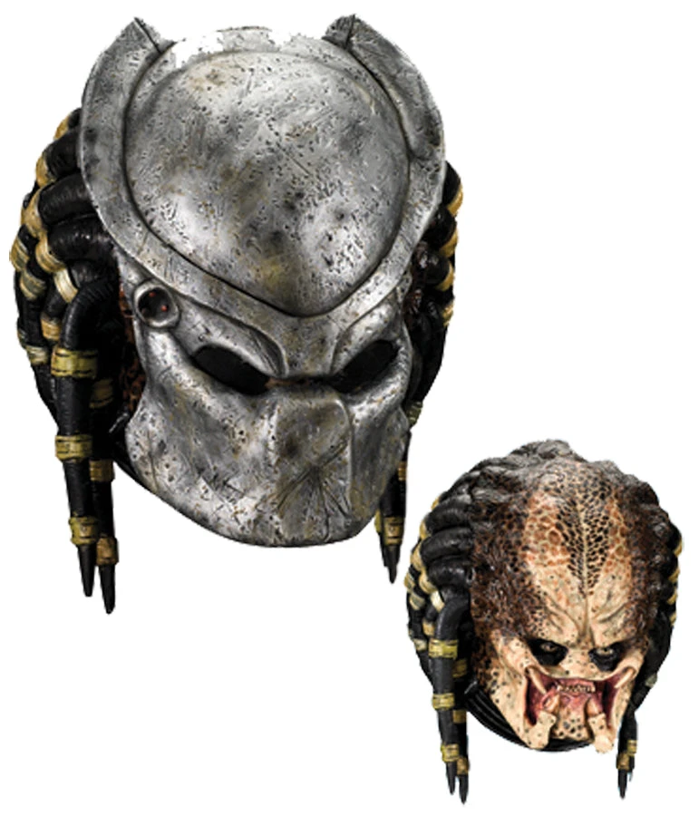Morris Deluxe Predator W-Helmet Mask Character Masks 3 Morris Deluxe Predator W-Helmet Mask Character Masks