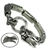 AABStyle Bracelet Stainless Steel Dragons Bracelets & Rings 2 AABStyle Bracelet Stainless Steel Dragons Bracelets & Rings