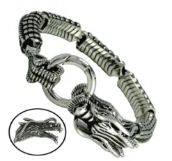 AABStyle Bracelet Stainless Steel Dragons Bracelets & Rings