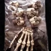 Funny Fashions Skull/Hand Bone Necklace Greek/Roman, Egyptian & Barbarian 2 Funny Fashions Skull/Hand Bone Necklace Greek/Roman, Egyptian & Barbarian