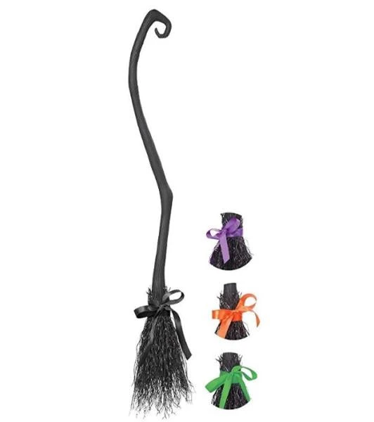 California Costumes Crooked Witch Broom 3 California Costumes Crooked Witch Broom