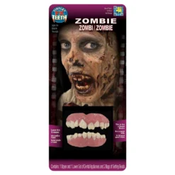 Tinsley Transfers Zombie Teeth Custom Fit Fake Teeth And Mouth Effects